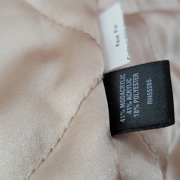 Express Faux Fur Coat NwithoutTags Lovely Amazing Rare - Picture 12 of 13